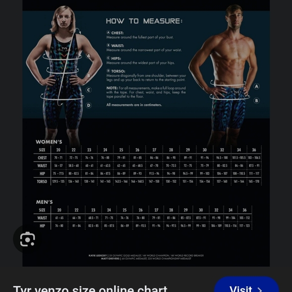 TYR Venzo, size 26, pink & black - Picture 6 of 6